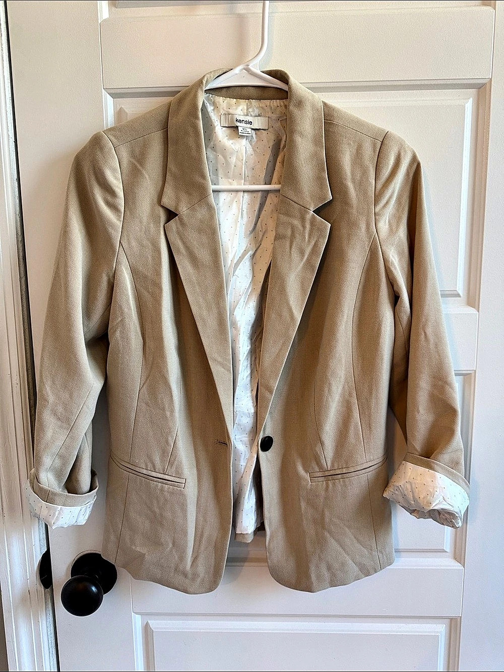 kensie Blazer Beige Size XS Like New